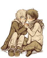 Eren and Armin - PNG gratuit