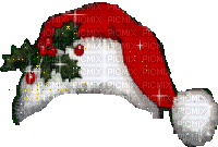 christmas hat chapeau noel - GIF animé gratuit