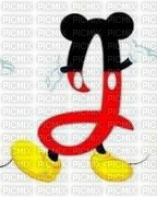 image encre lettre J Mickey Disney edited by me - ingyenes png
