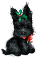 Kaz_Creations Christmas Dog Pup Dogs Colours - besplatni png