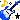 blue guitar pixel - GIF animasi gratis