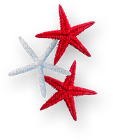 Starfish.Red.White - png gratis
