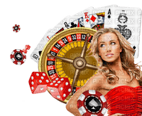 Kaz_Creations Woman Femme Roulette Gambling Casino - PNG gratuit