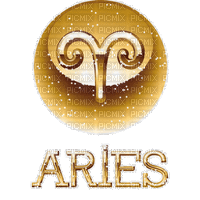 Y.A.M._Zodiac Aries text - Ingyenes animált GIF