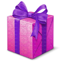 kikkapink deco scrap birthday gift purple - ilmainen png