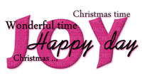 Christmas.Text.Pink.Black - kostenlos png
