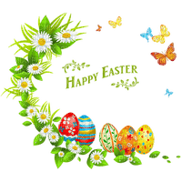 Easter-text-happy-easter-egg - png gratis