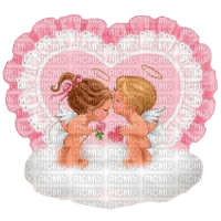 Kaz_Creations Valentines Love Cute Baby Angels - ilmainen png