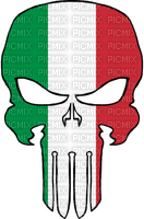 Italian Pride Skull