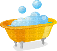 Kaz_Creations Bathtub Bath Bubbles - 免费PNG