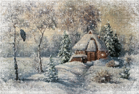 Paysage.Winter.Hiver.Landscape.Victoriabea - GIF animé gratuit