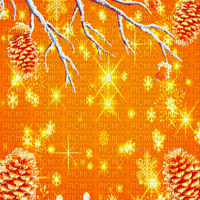 LU / BG/animated.winter.treepin..snow.orange.idca - Gratis geanimeerde GIF