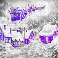 soave background animated christmas winter house - Bezmaksas animēts GIF
