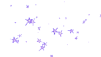sparkles etoiles sterne stars deco tube effect     sparkle star stern etoile animation gif anime animated purple lila - GIF animado gratis