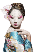 kikkapink oriental woman geisha - PNG gratuit