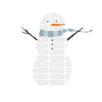 Snowman - Nemokamas animacinis gif
