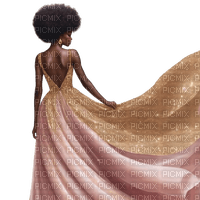 springtimes afro princess woman chic fashion - PNG gratuit