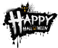 happy halloween - png ฟรี