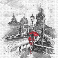 kikkapink background red black vintage woman - Безплатен анимиран GIF