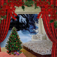 CHRISTMAS ROOM-BG-ESME4EVA2021 - Ilmainen animoitu GIF