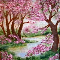 spring blossom background - zadarmo png
