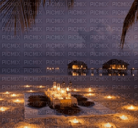 Rena Romantik Strand Sommer Hintergrund - png gratuito