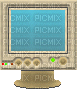 computer monitor pixel - GIF animado gratis