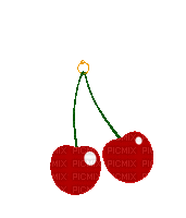 cherries - GIF animado grátis