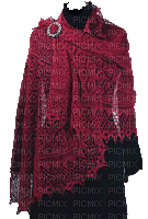 Burgandy shawl - Darmowy animowany GIF