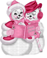 pink snowman - png ฟรี