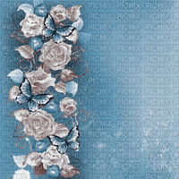 SOAVE BACKGROUND ANIMATED VINTAGE FLOWERS ROSE - Free animated GIF