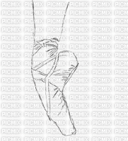 ballerina feet - GIF เคลื่อนไหวฟรี