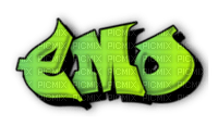 emo text letters word grafitti - ilmainen png