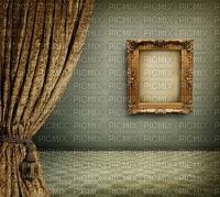 image encre rideaux or chambre edited by me - PNG gratuit