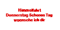 Himmelfahrt - GIF animasi gratis