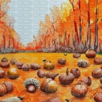 Autumn Forest Floor - PNG gratuit