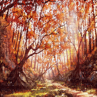 background animated forest kikkapink