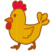 Bird Chicken - GIF animado gratis
