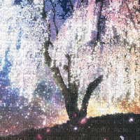 Y.A.M._Japan Spring landscape background - Gratis animerad GIF