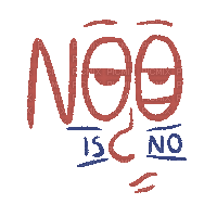 Noo is no - GIF animasi gratis