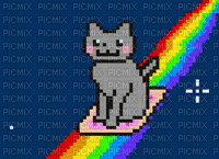 Nyan cat - 免费动画 GIF