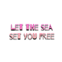 sea free text deco summer dolceluna pink