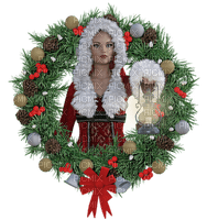 christmas wreath, jouluseppele - png gratuito