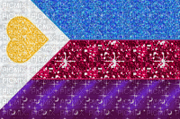New polyamory Pride flag glitter - Ingyenes animált GIF