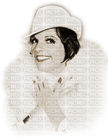 soave woman vintage  Liza Minnelli sepia - δωρεάν png