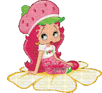 charlotte aux fraises - GIF animado grátis