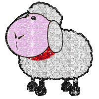 Sheep - Gratis animerad GIF