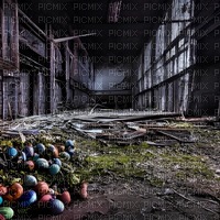 Gothic Abandoned Industrial Shed - ingyenes png