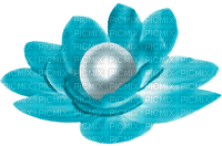 Flower.Pearl.Blue.White - png gratuito