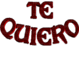 Te quiero - Бесплатный анимированный гифка